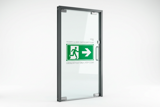 Emergency exit glazing