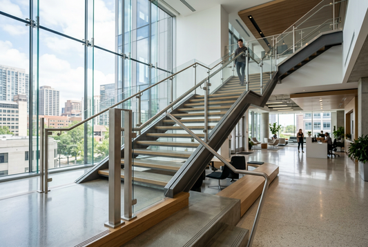 Glass railings