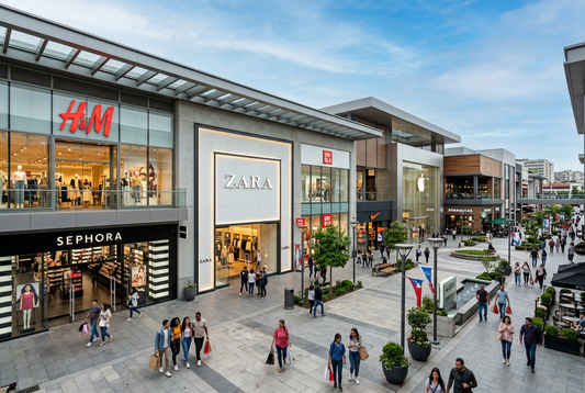 Mall fronts